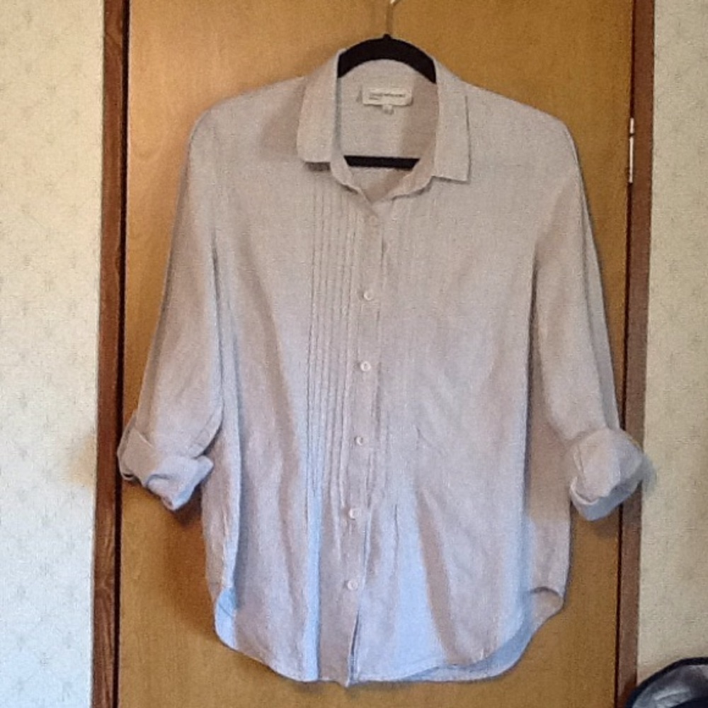 Jones New York Sport Linen Blouse
